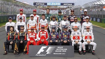 F1 Drivers 2013