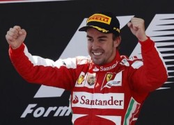 Fernando Alonso wins the Spanish 2013 Grand Prix