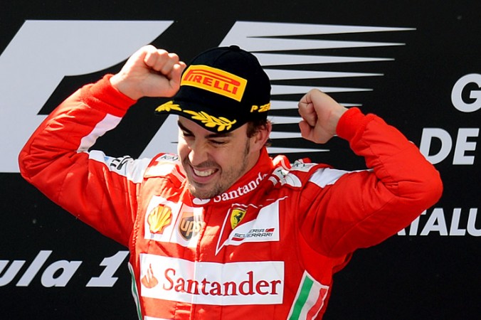 Fernando Alonso wins the 2013 Spanish Grand Prix