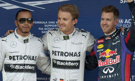 Spanish Grand Prix Qualifying - Rosberg, Hamilton, Vettel
