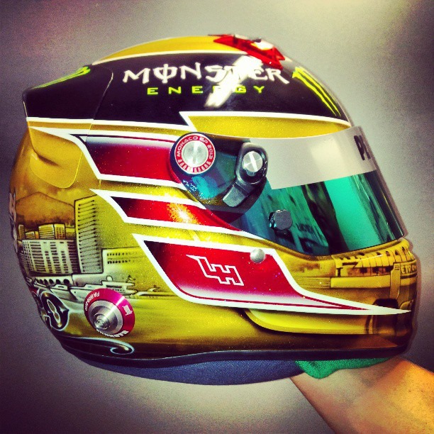 UPDATED F1 Monaco Grand Prix Helmet Designs Of 2013 F1 Madness