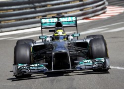 Nico Rosberg fastest in Monaco