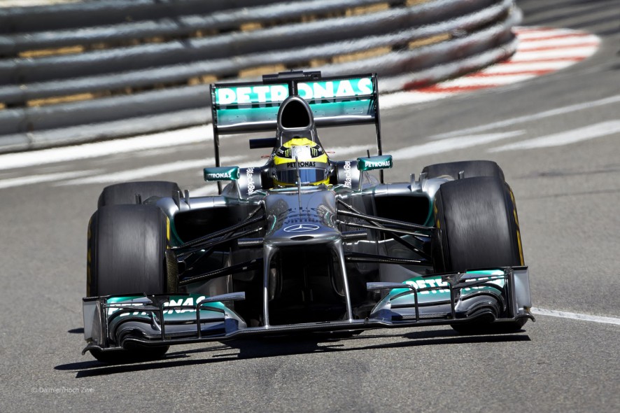 Nico Rosberg fastest in Monaco