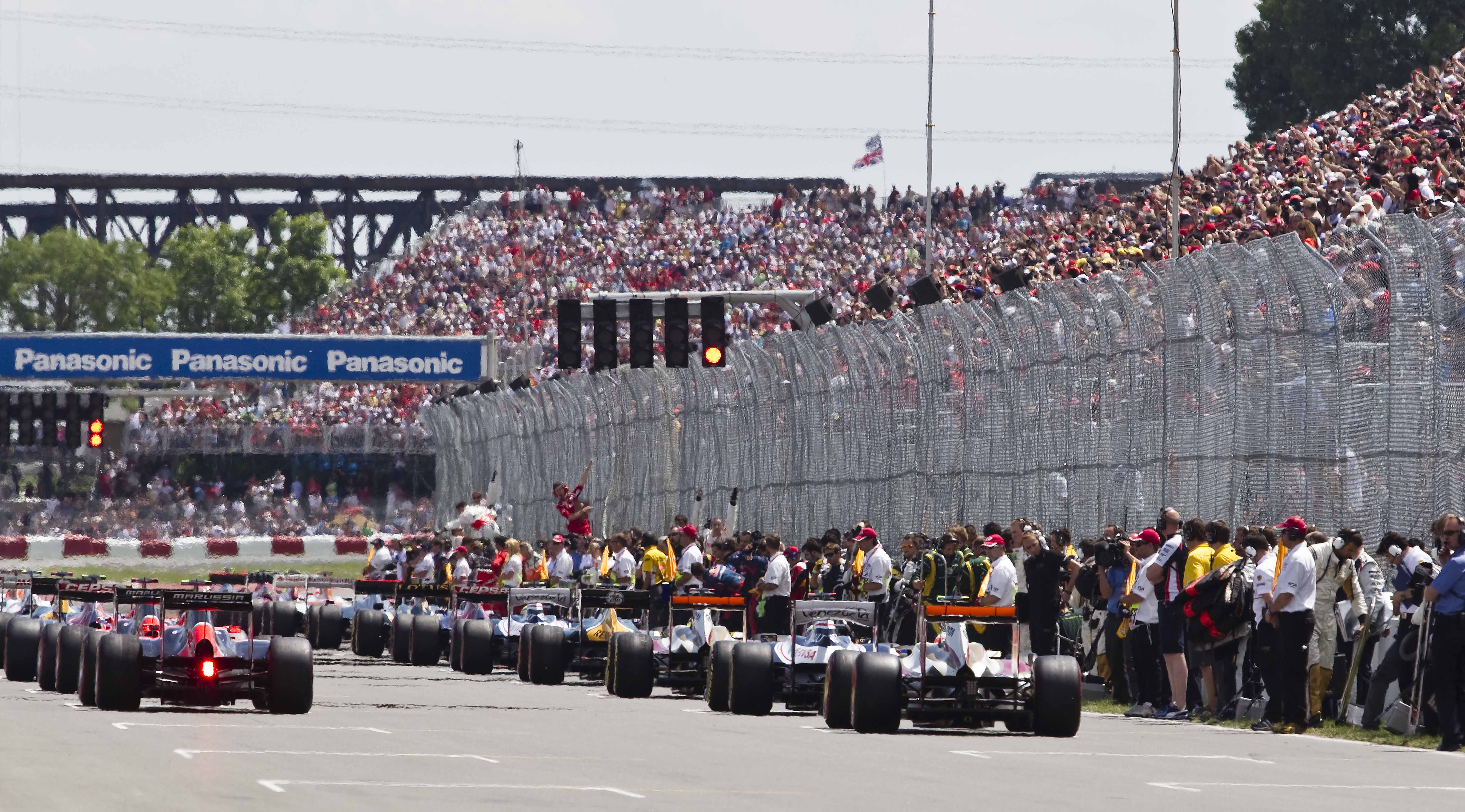 Revised starting grid for the Canadian Grand Prix F1 Madness