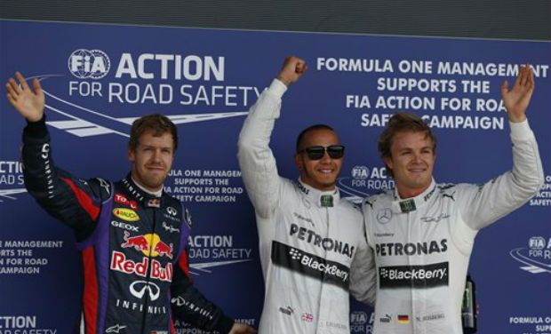 Silverstone Qualifying Top 3