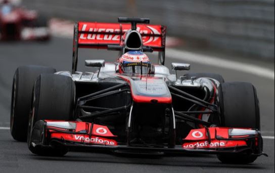 Jenson Button in the McLaren MP4-28