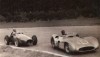 Ascari chasing Fangio at the 1954 Italian Grand Prix