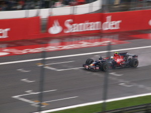 Sebastian Vettel at the 2008 Italian Grand prix