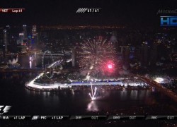 Singapore Grand Prix fireworks