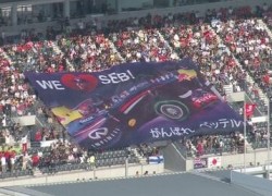 Vettel fans at Suzuka