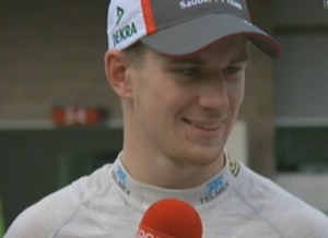 Nico Hulkenberg after the Korean Grand Prix