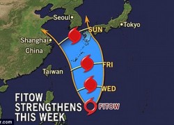 Typhoon Fitow threatening Korean Grand Prix