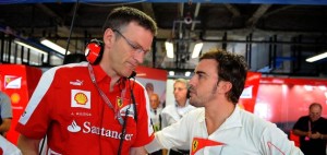 Ferrari - James Allison and Fernando Alonso