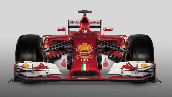 The Ferrari F14-T