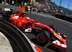Kimi Raikkonen, Ferrari, Monaco