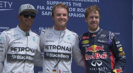 Top 3 qualifiers ahead of the Canadian GP
