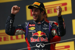 Daniel Ricciardo Hungary 2014