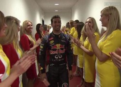 Daniel Ricciardo, winner of the Belgian Grand Prix