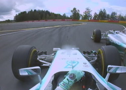 Spa Rosberg Hamilton incident