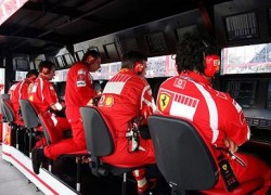 F1 radio - Ferrari pitwall