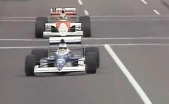 Jean Alesi vs Ayrton Senna