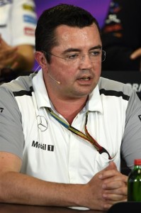 McLaren-Honda Eric Boullier