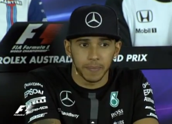 Lewis Hamilton, Mercedes F1 - Australian GP Thursday drivers press conference