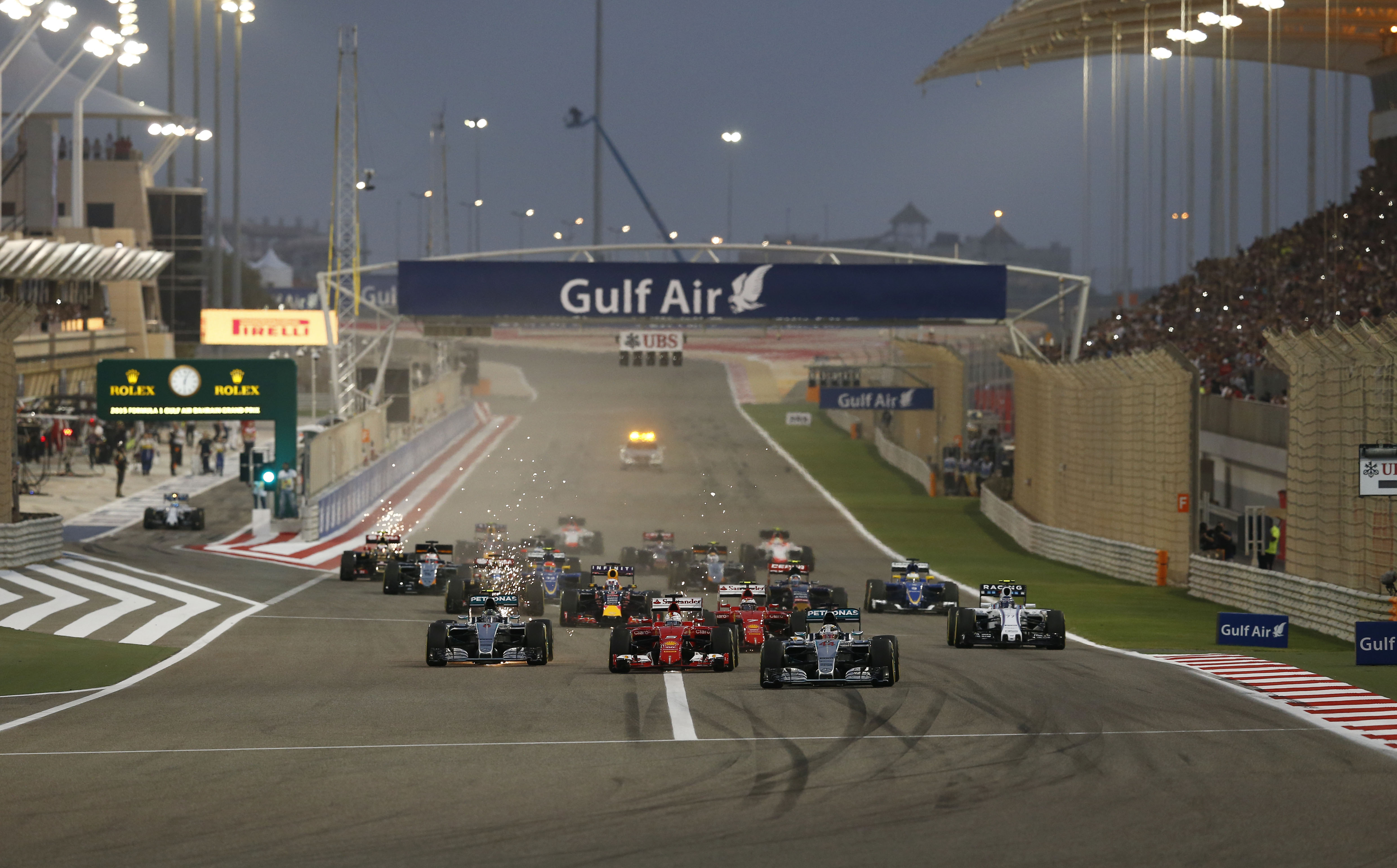 Bahrain Grand Prix 2015 Start