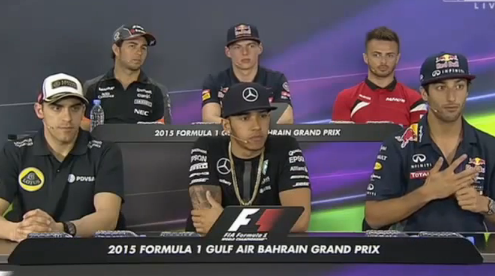 Bahrain GP drivers press conference