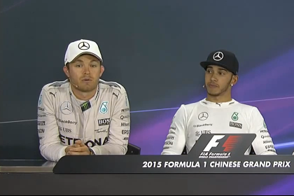 Nico Rosberg very unhappy with Lewis Hamilton