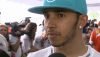 Lewis Hamilton's post race interview following the 2015 F1 Malaysian Grand Prix