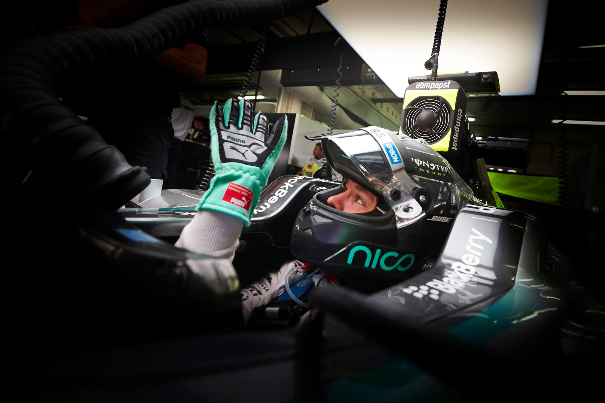 Mercedes driver Nico Rosberg at the F1 Malaysian Grand Prix - Image credit: Mercedes AMG F1