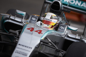 Lewis Hamilton. Free practice, Monaco GP