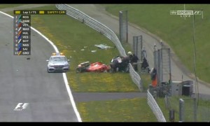Fernando Alonso and Kimi Raikkonen, Austrian GP collision 