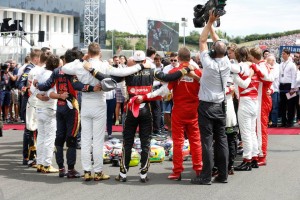 Hungarian Grand Prix, tribute to Jules Bianchi