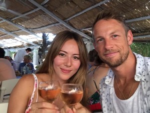 Jenson & Jessica Button. 