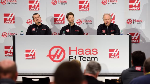 Haas F1_Grosjean Announcement