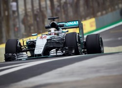 Lewis Hamilton - final Brazil practice session