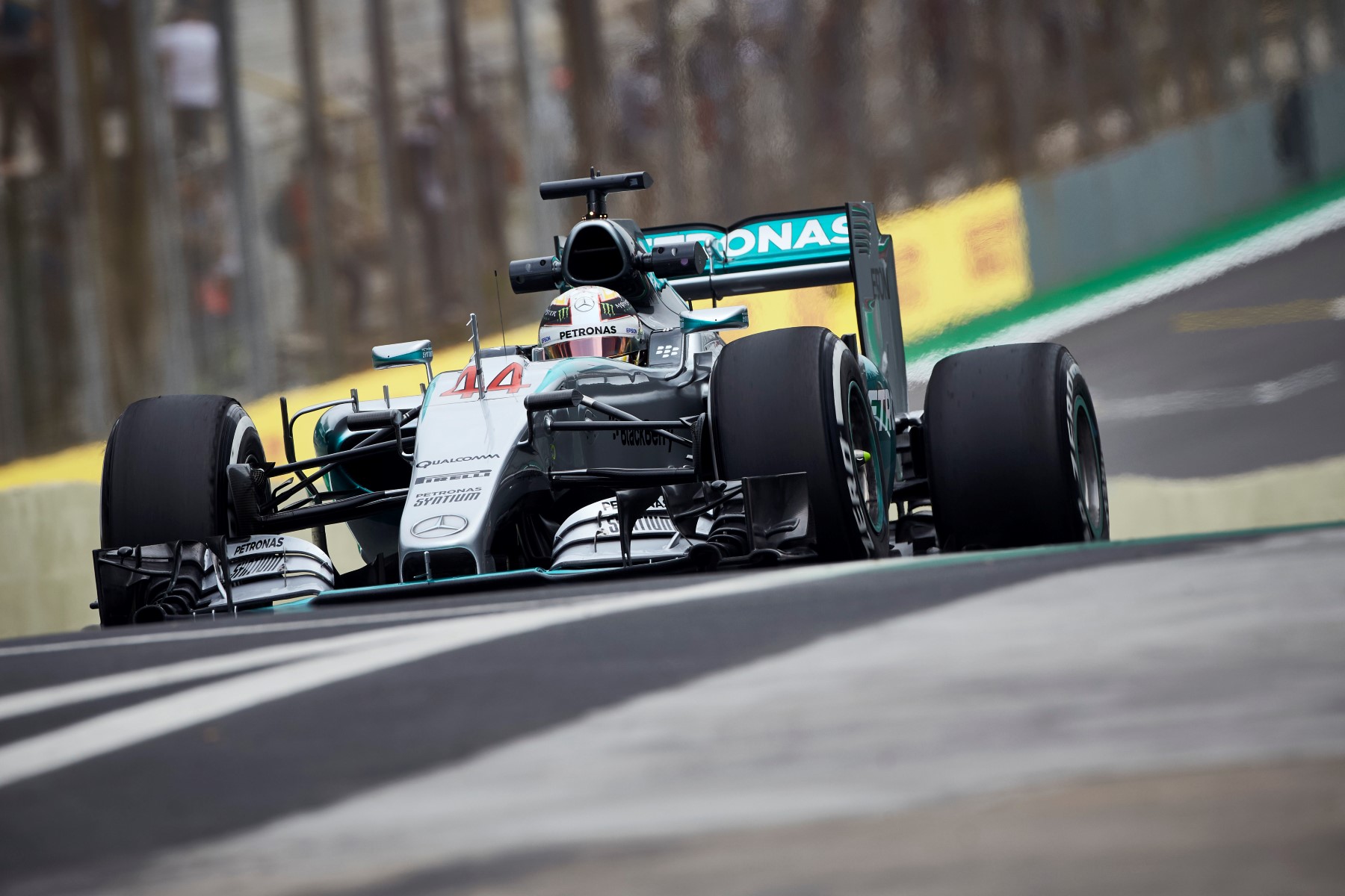 Lewis Hamilton - final Brazil practice session