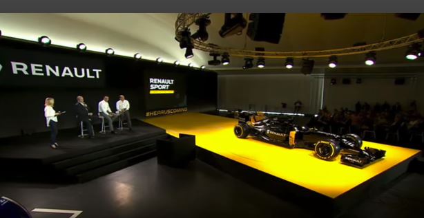 Renault 2016 livery launch