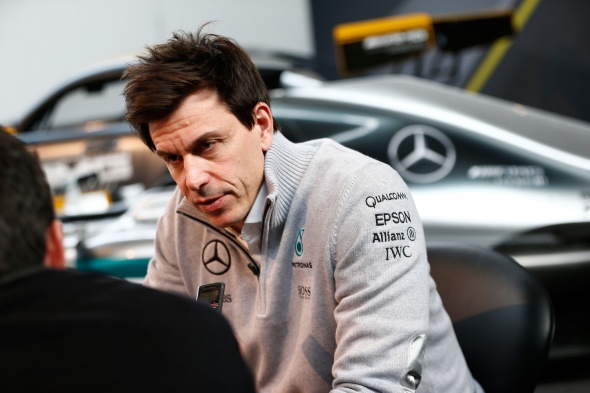 Australian GP F1 Qualifying - Toto Wolff, Mercedes AMG Petronas