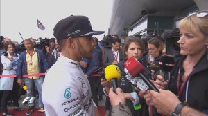 Chinese GP pole qualifying Lewis Hamilton