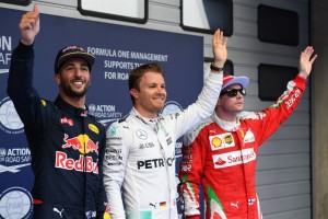 Chinese GP pole qualifying top 3