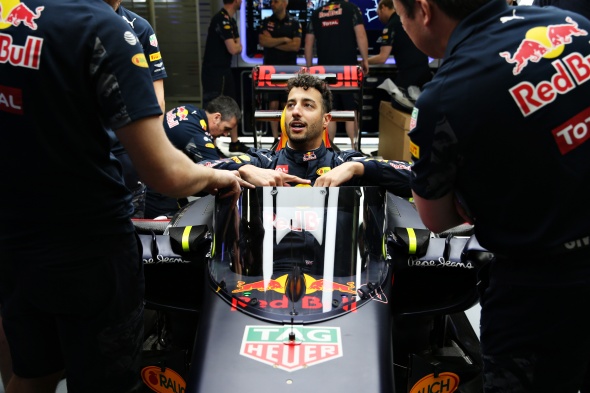Red Bull Racing Aeroscreen Canopy, Daniel Ricciardo