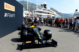 Pirelli unveiled wider F1 tyres for the 2017 season, at Monaco