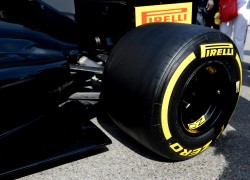 Pirelli unveiled wider F1 tyres for the 2017 season, at Monaco