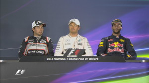 Baku GP Qualifying - Top 3