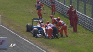 Italian GP qualifying - Ocon