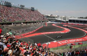 Sergio Perez (MEX) Sahara Force India F1 VJM08. Mexican Grand Prix, Sunday 1st November 2015. Mexico City, Mexico.