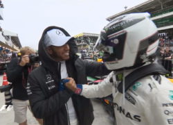 Bottas and Hamilton, Brazil GP qualifying